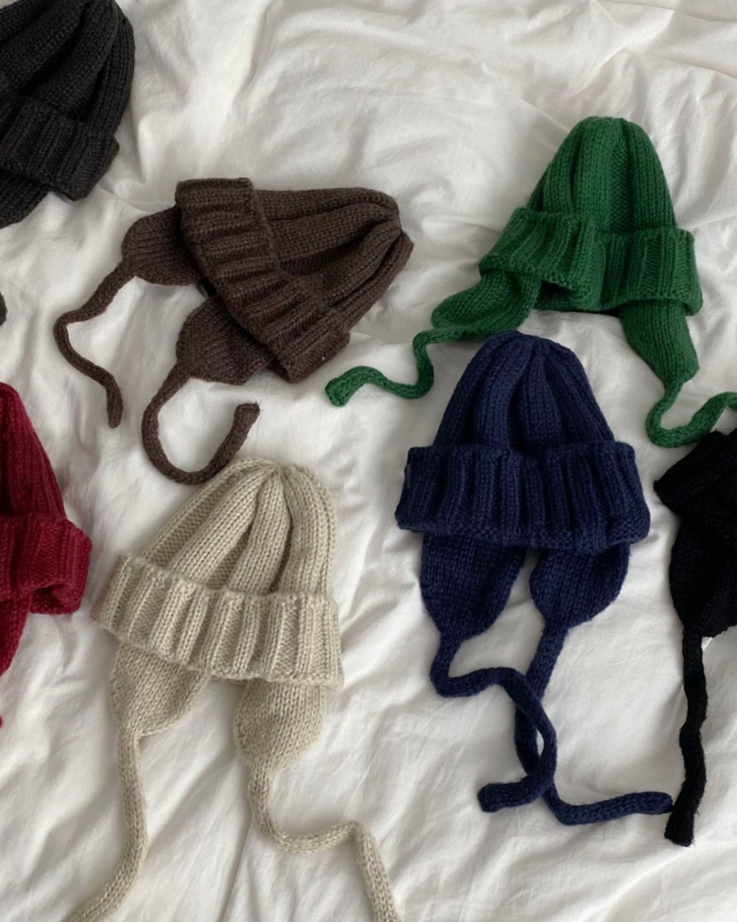 Knit bear hat